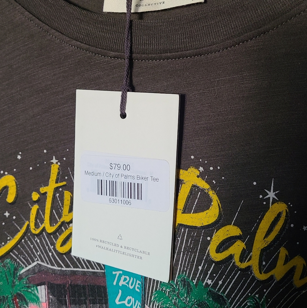 SWAPPED - NWOT City of Palms Tee - Picture 8 of 10